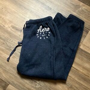 Aeropostale Navy joggers- size m